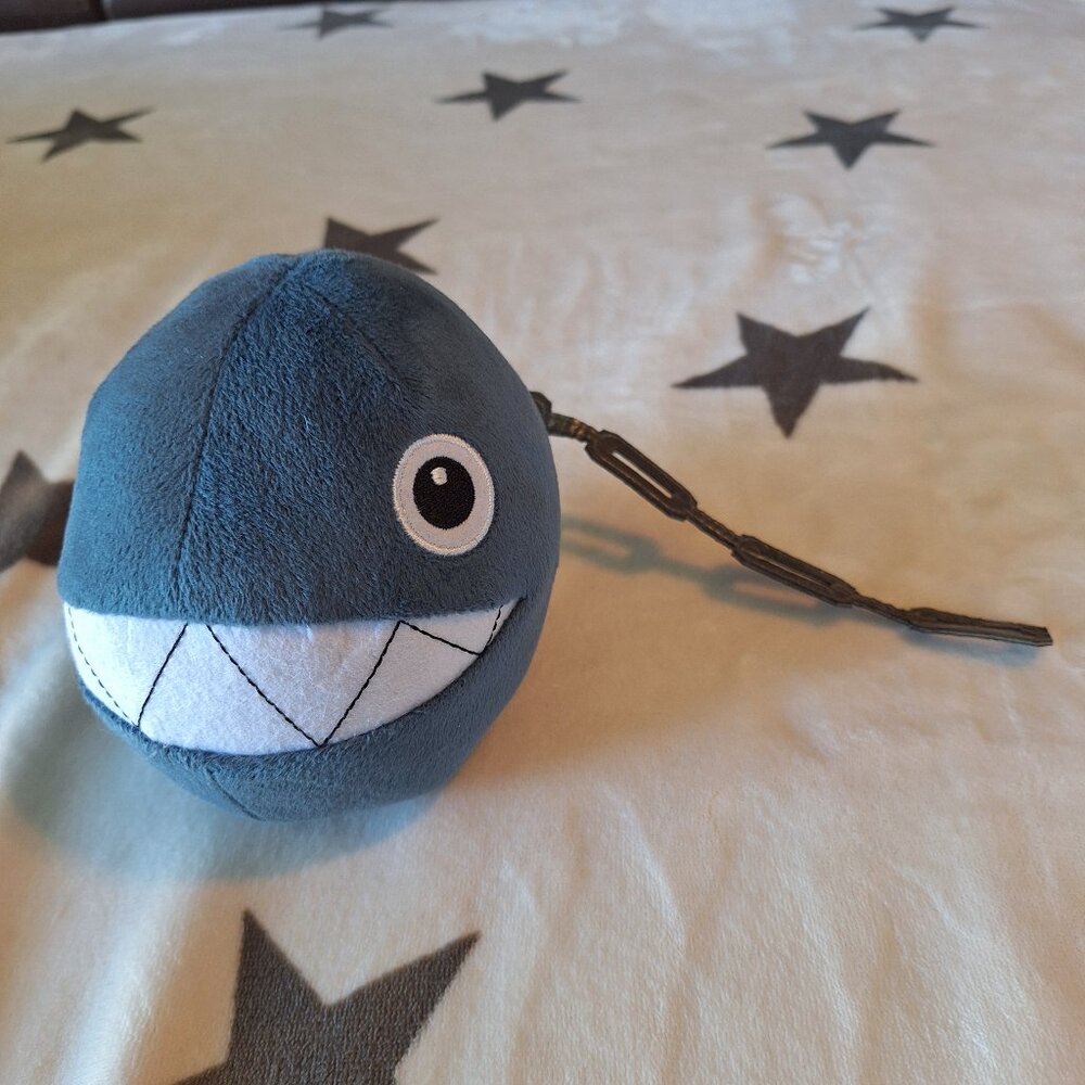 2013 Official Super Mario‎ Bros Chain Chomp Plush Sen-Ei Little Buddy